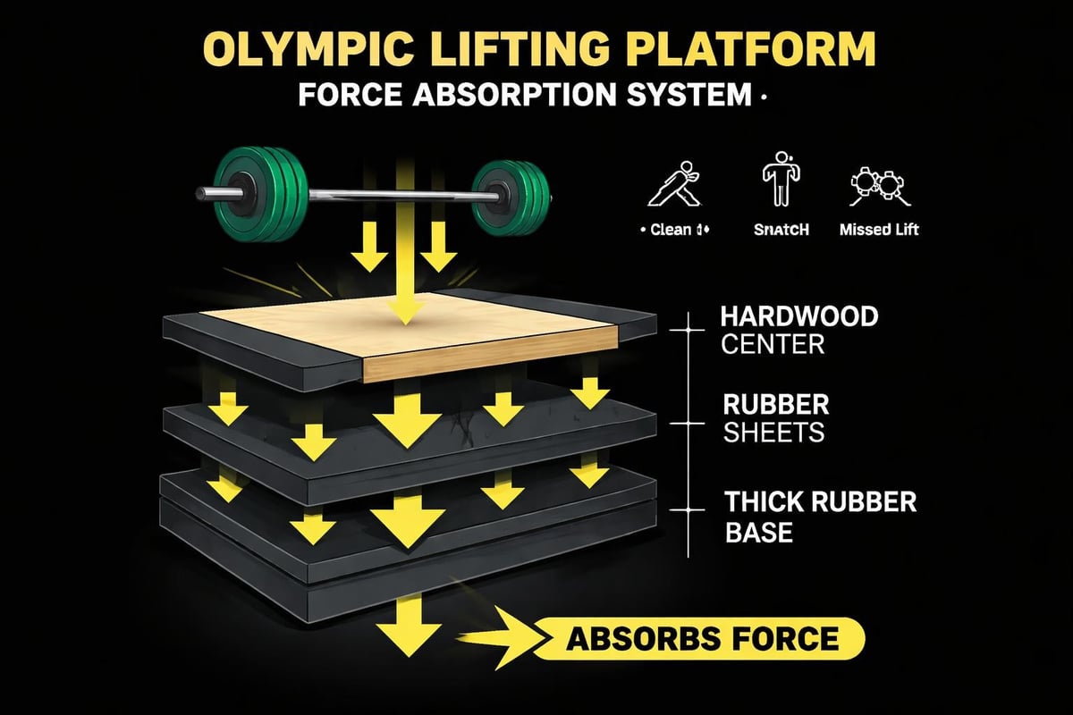Platform impact absorption