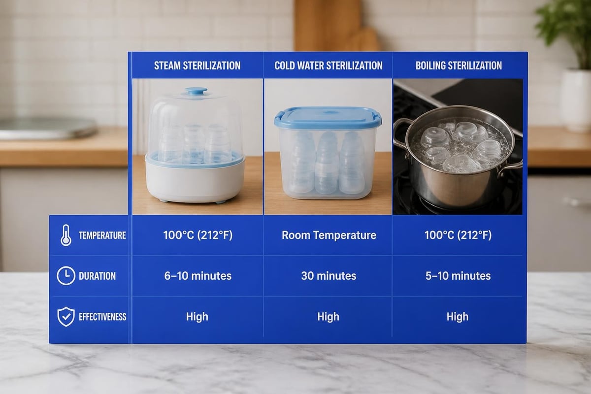 Sterilization methods effectiveness
