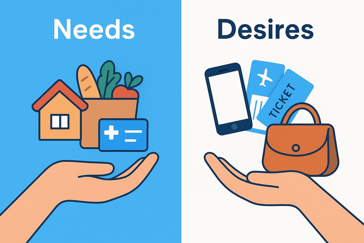 Understanding the Difference: Financial Needs vs. Desires