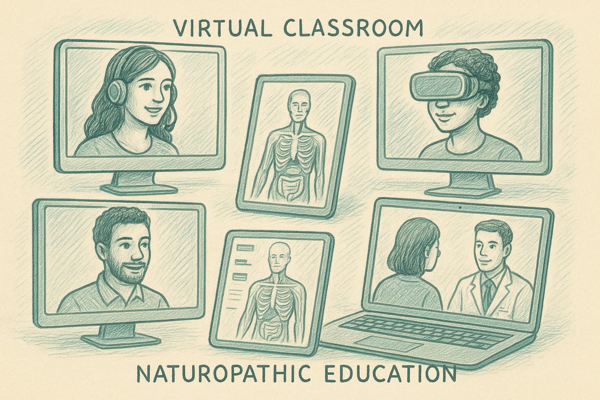 Technology and Tools Powering Online Naturopathic Education