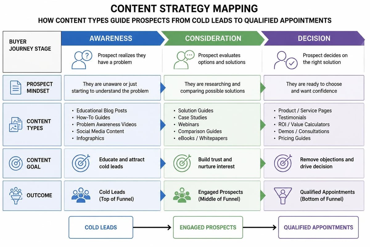 Content marketing funnel