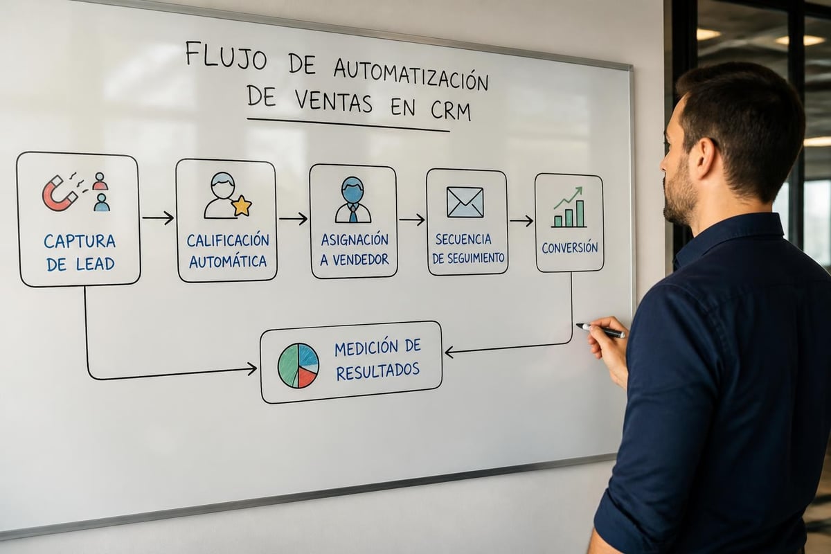 Automatización comercial en CRM