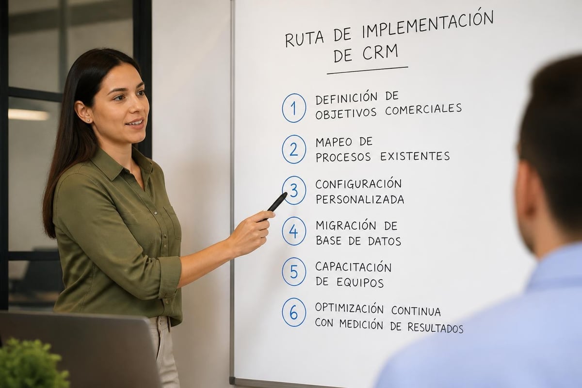Proceso de implementación CRM