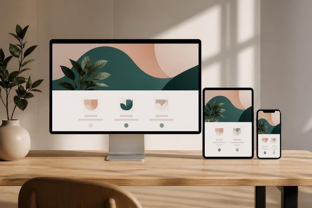 Responsive Webdesign Konzept