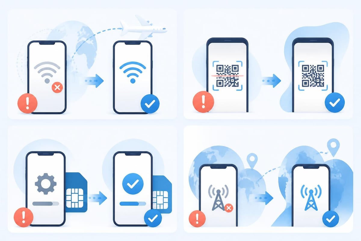 ESIM troubleshooting guide