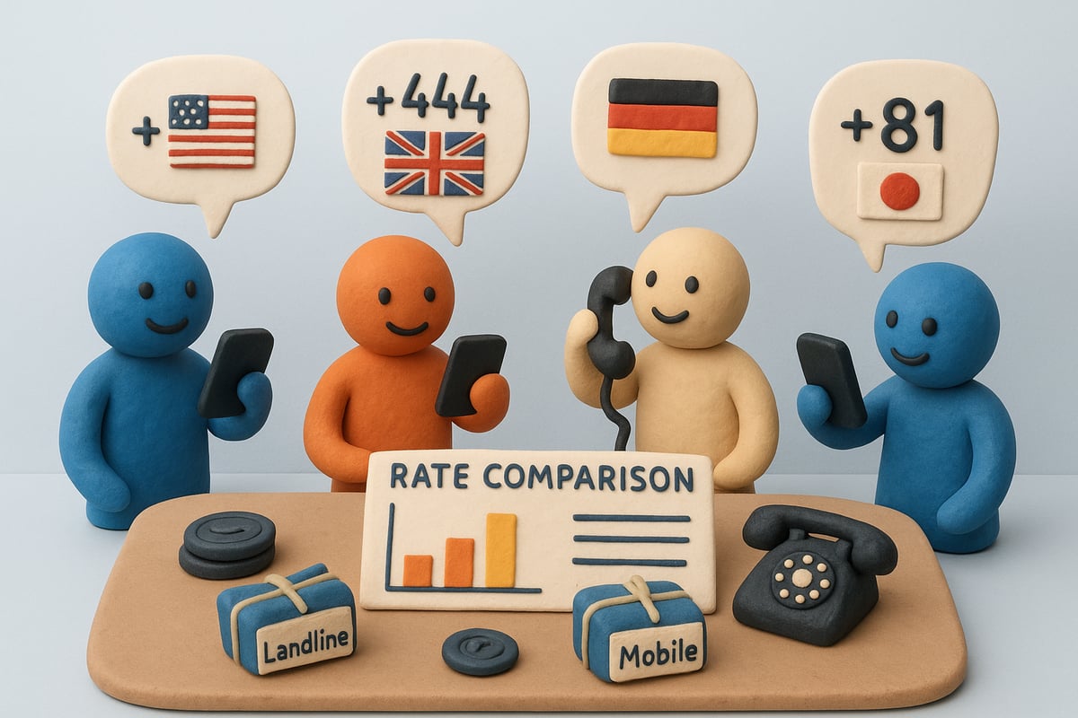 Vodafone Overseas Call Rates, Fees, and Charges