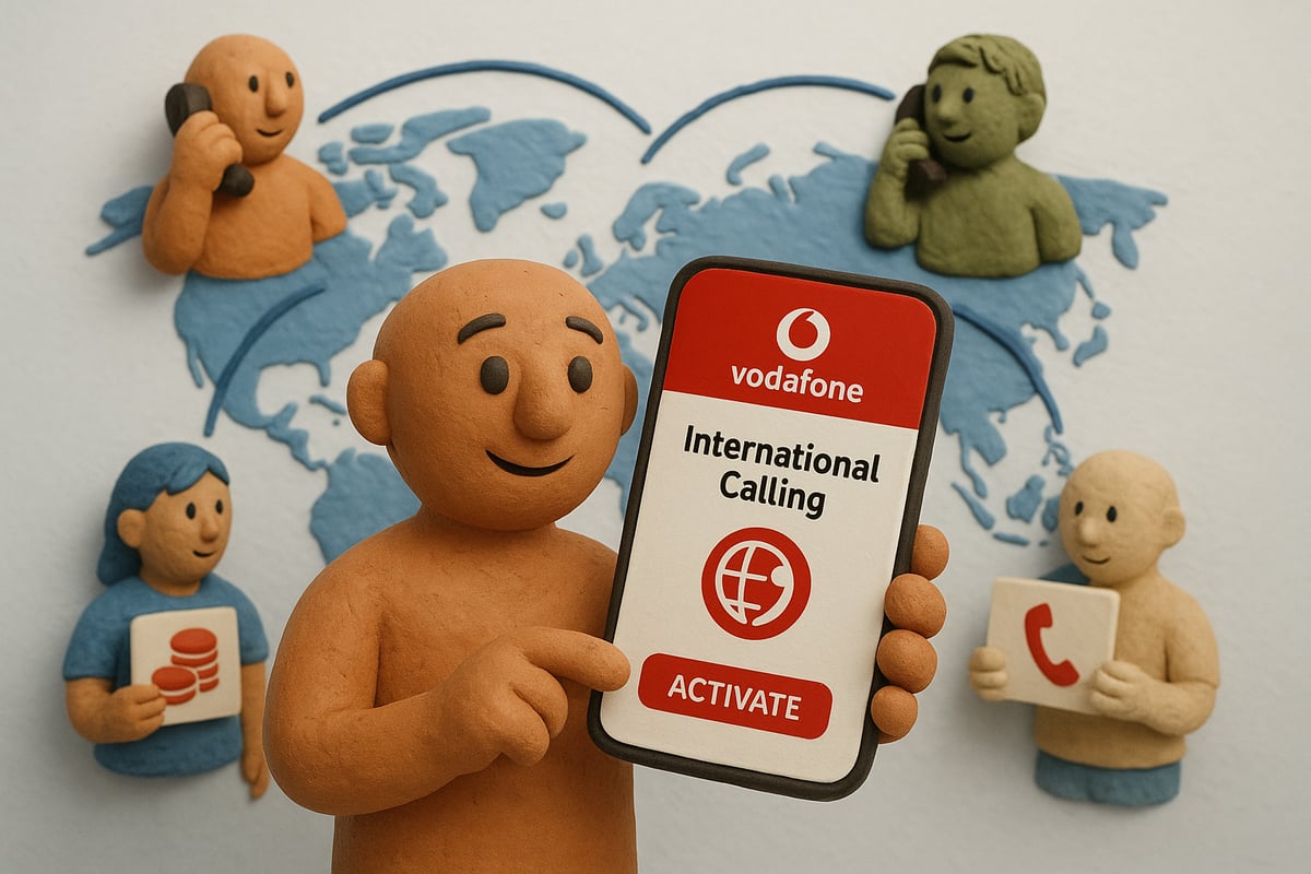 Setting Up and Making Overseas Calls with Vodafone