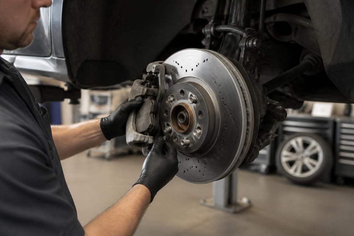 Mercedes brake maintenance