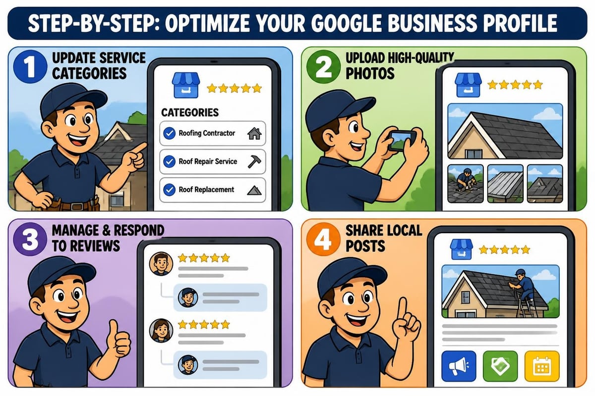 Google Business Profile optimization workflow