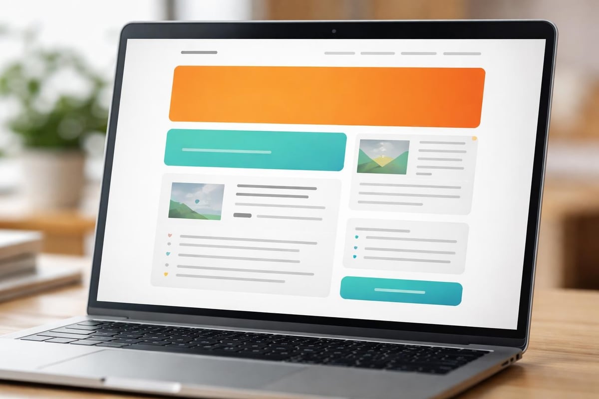 Visuelle Hierarchie im Webdesign