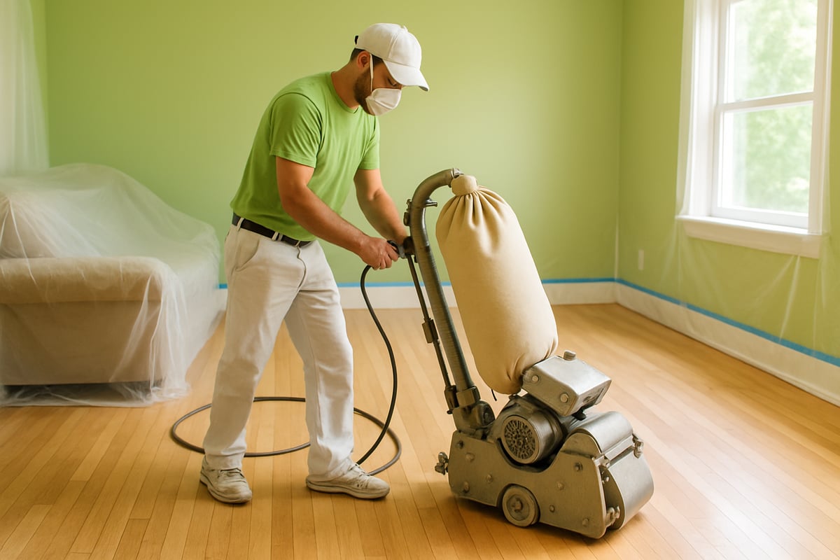 Les étapes clés d’un sablage de plancher réussi
