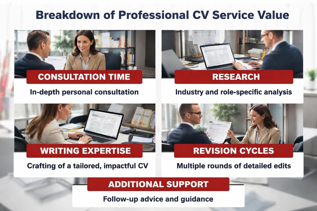 Good Resume Services: What to Look For in 2026 4 Value components of professional CV service