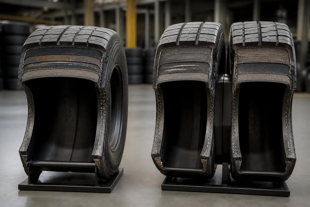 Wide Tires on Trucks: Performance, Efficiency & Trade-Offs 2 Wide-base tire construction