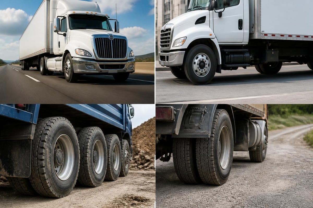 Wide Tires on Trucks: Performance, Efficiency & Trade-Offs 4 Application comparison chart