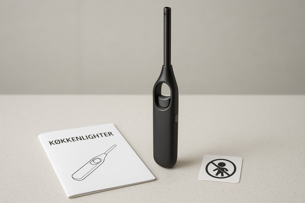 Sikkerhed og Brug af K&oslash;kkenlightere