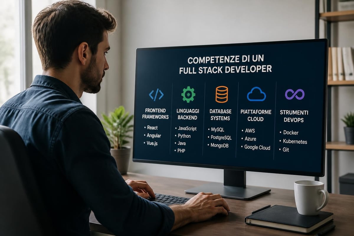 Stack tecnologico full stack developer