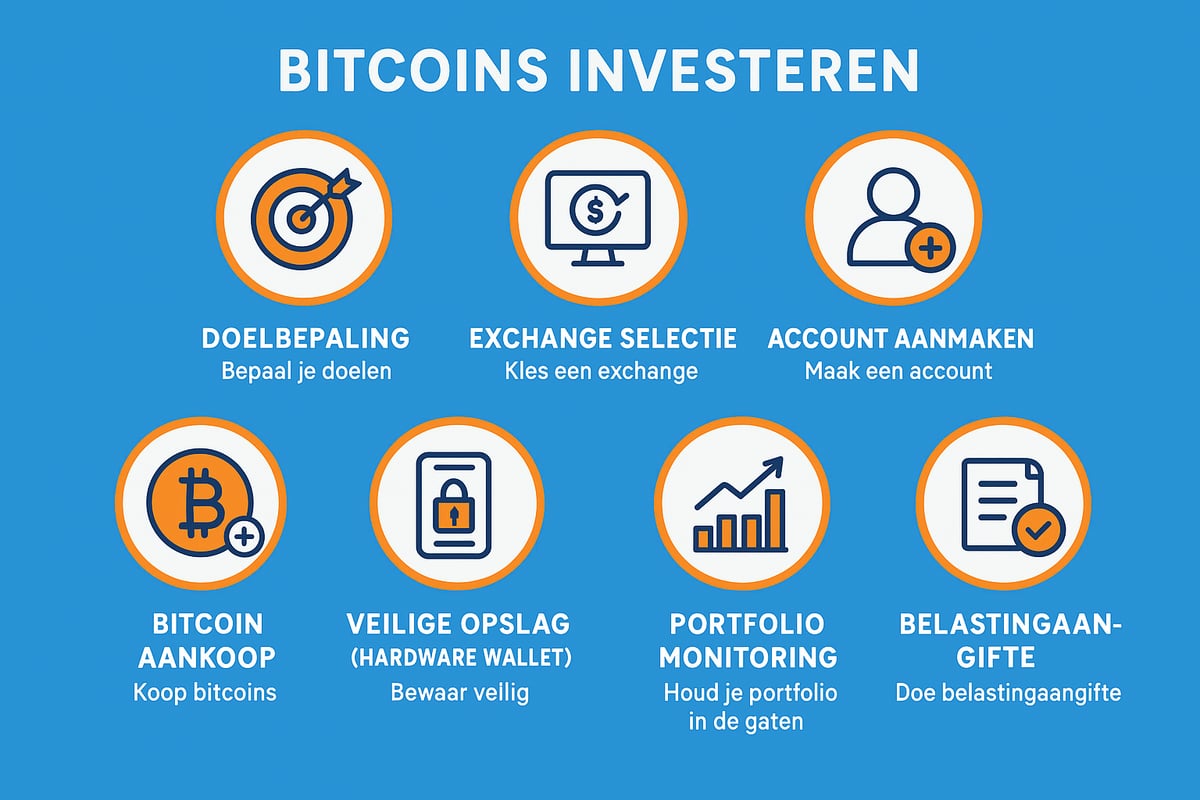 Stappenplan: Hoe Begin je met Bitcoins Investeren?