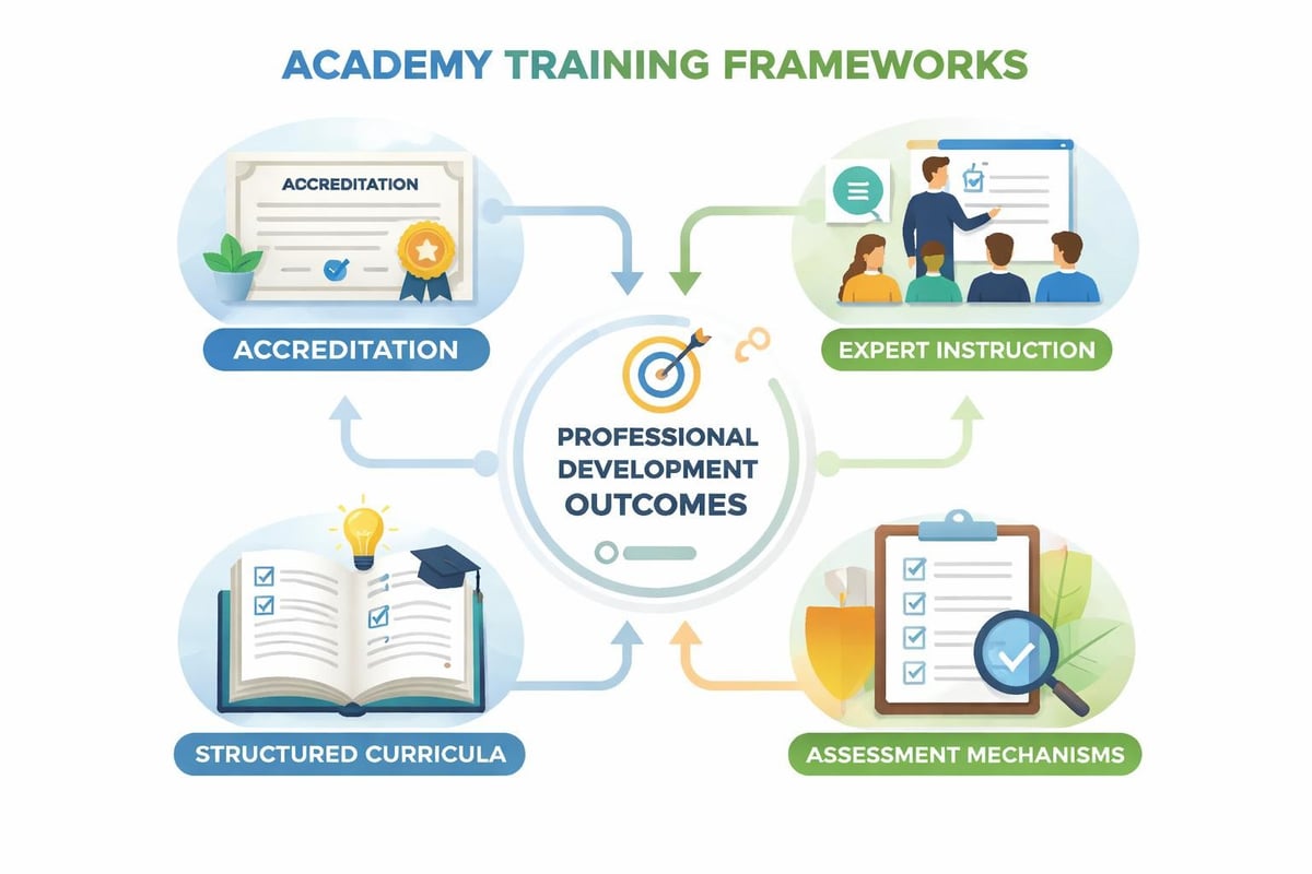 Academy training structure and components