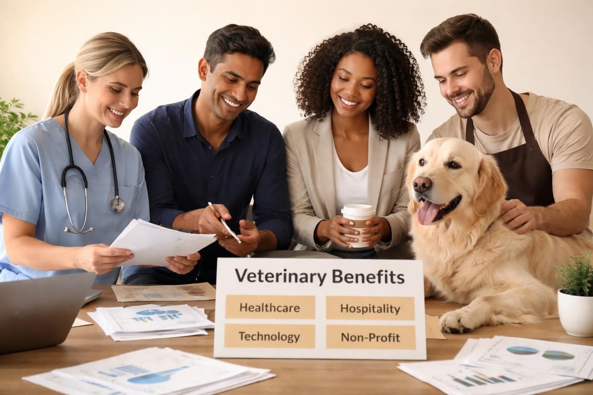 Industry-specific veterinary benefit applications