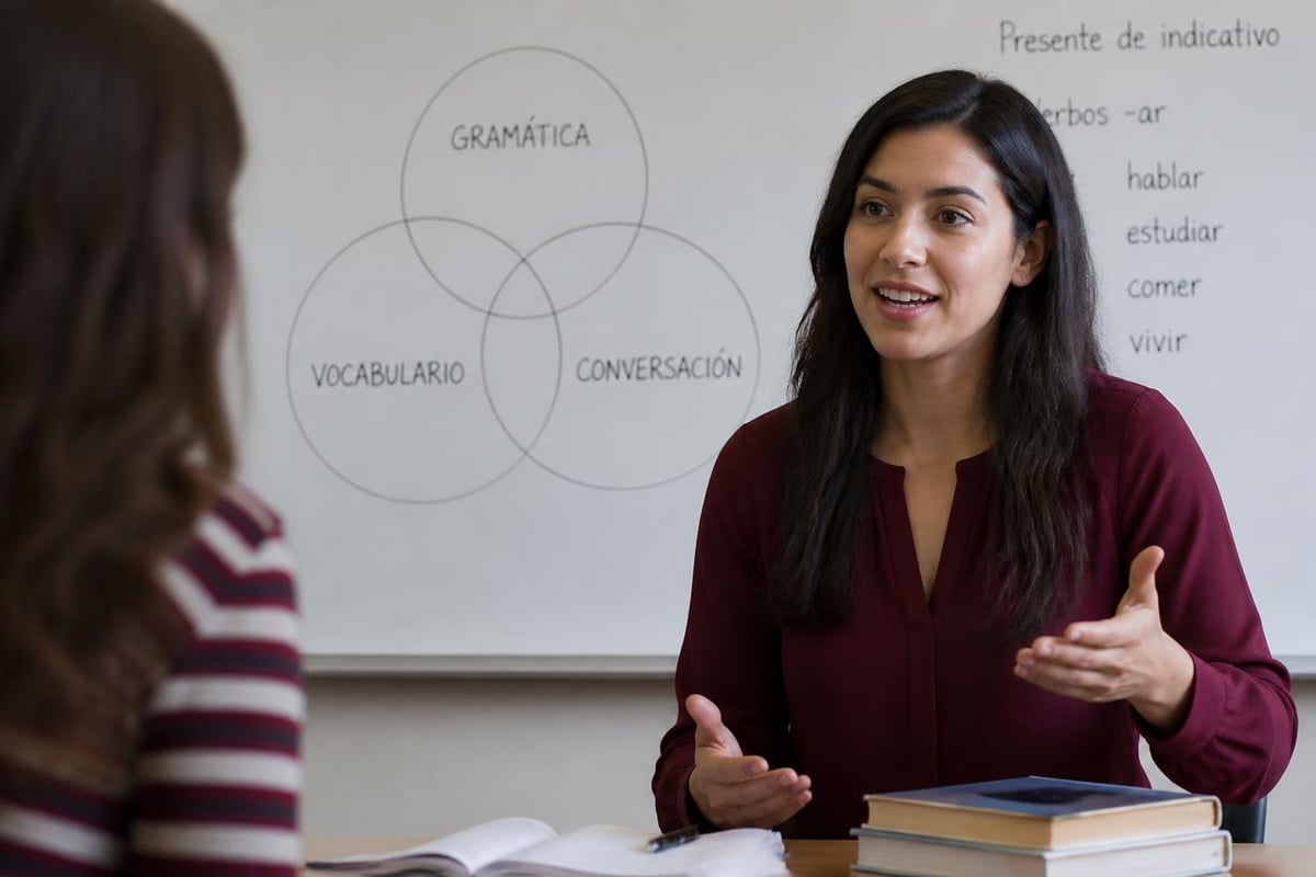 Balanced language instruction
