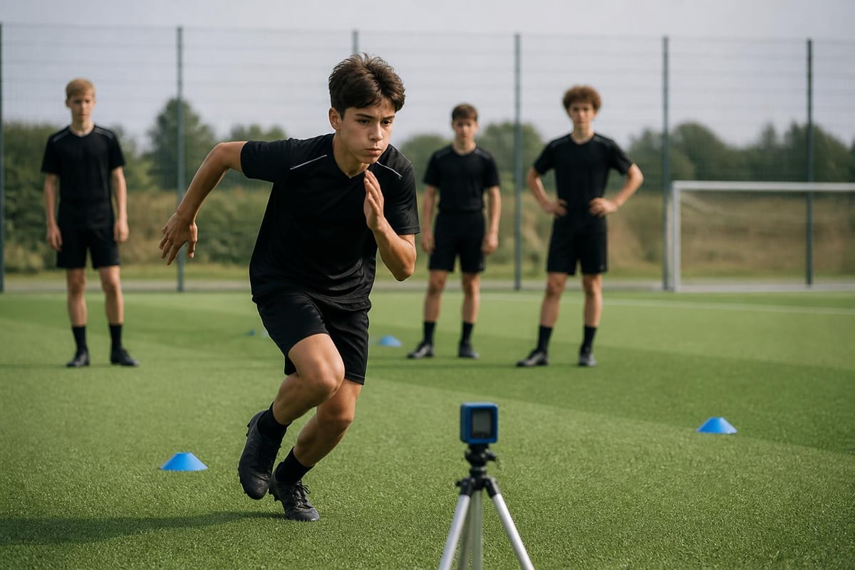 Speed testing and progress tracking