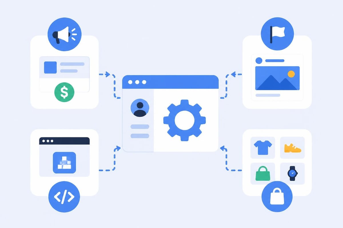 FB BusinessManager asset structure