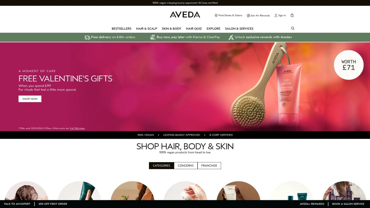 9 Must-Try Natural Volumizing Shampoo Picks for 2026 - Aveda Pure Abundance Volumizing Shampoo