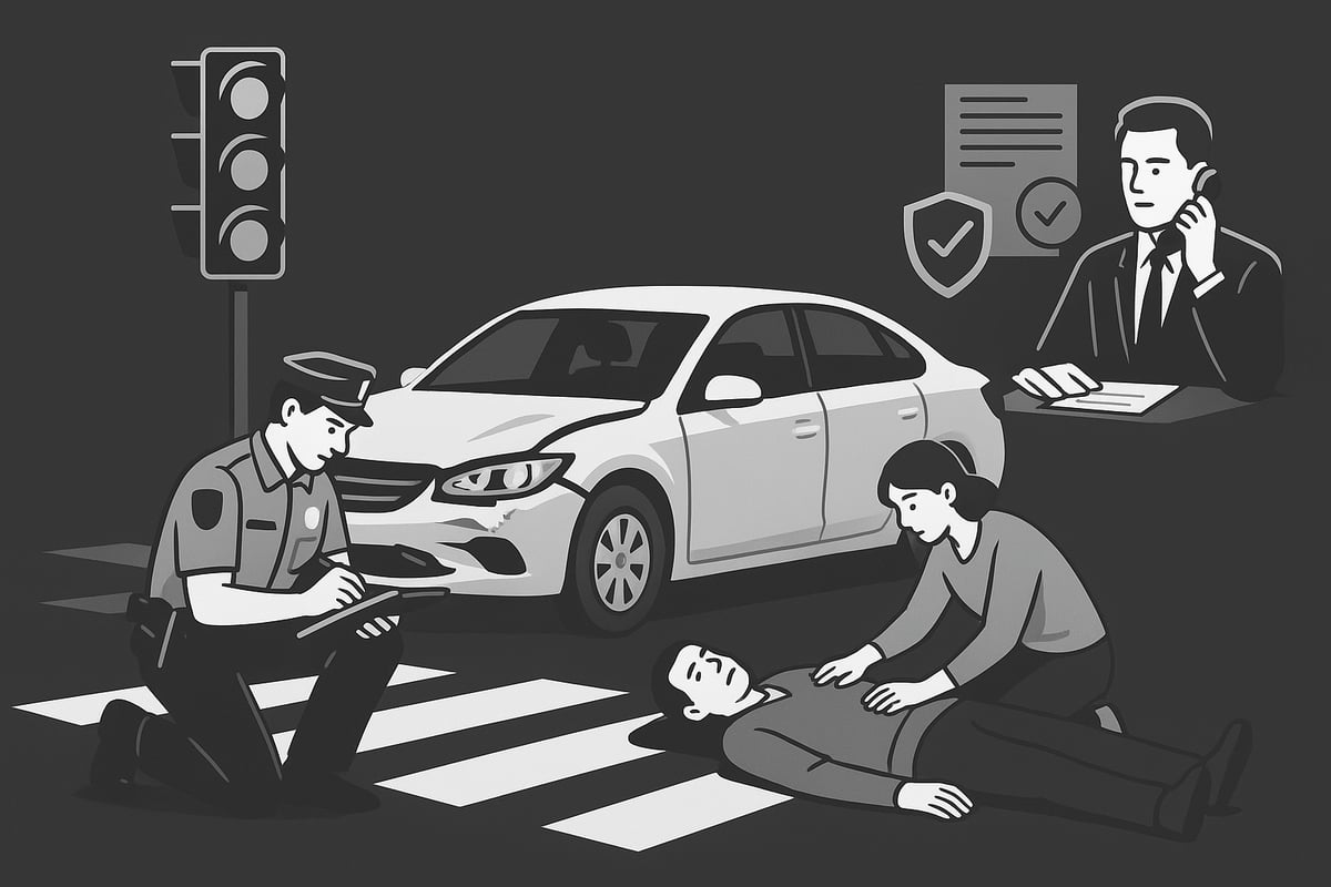 횡단보도 교통사고의 특성과 2025년 합의금 현황