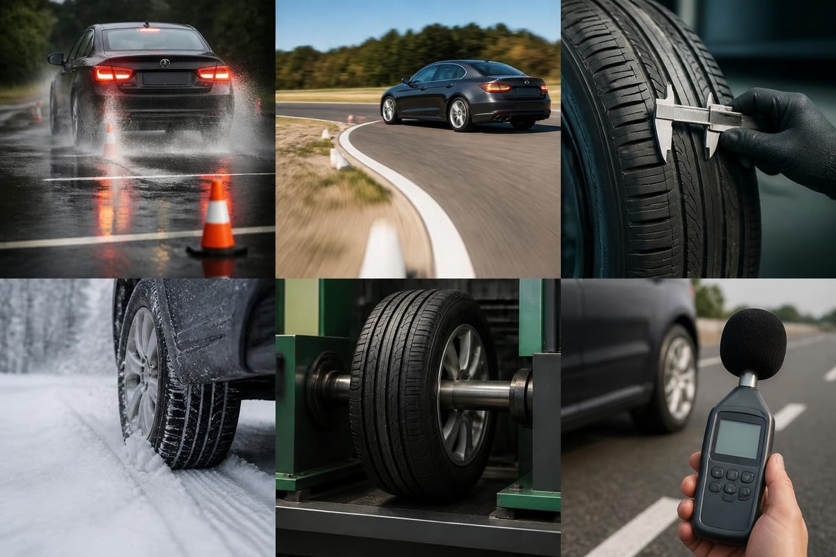 Tire performance testing metrics