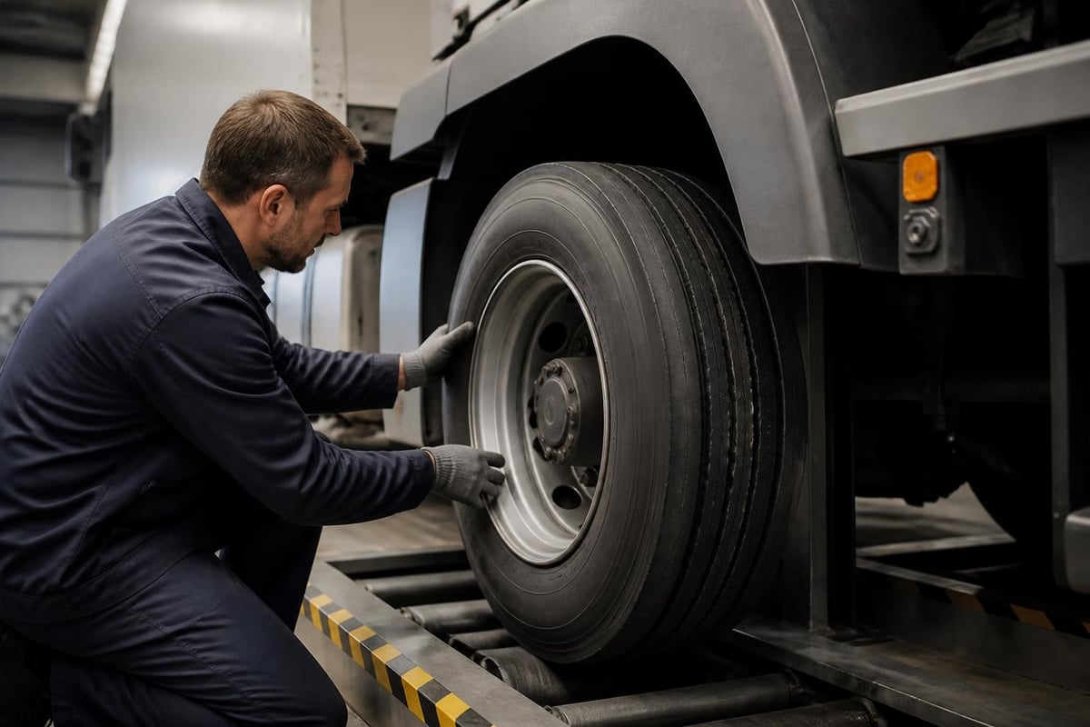 Commercial tire testing standards