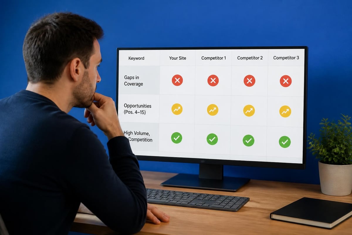 Competitor keyword analysis