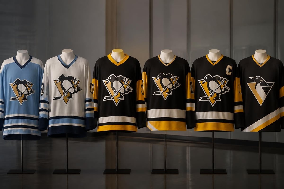 Penguins jersey timeline