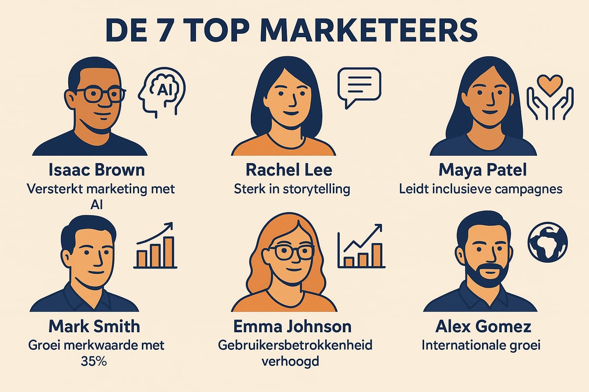 7 Top Marketers Die Je In 2026 Niet Mag Missen