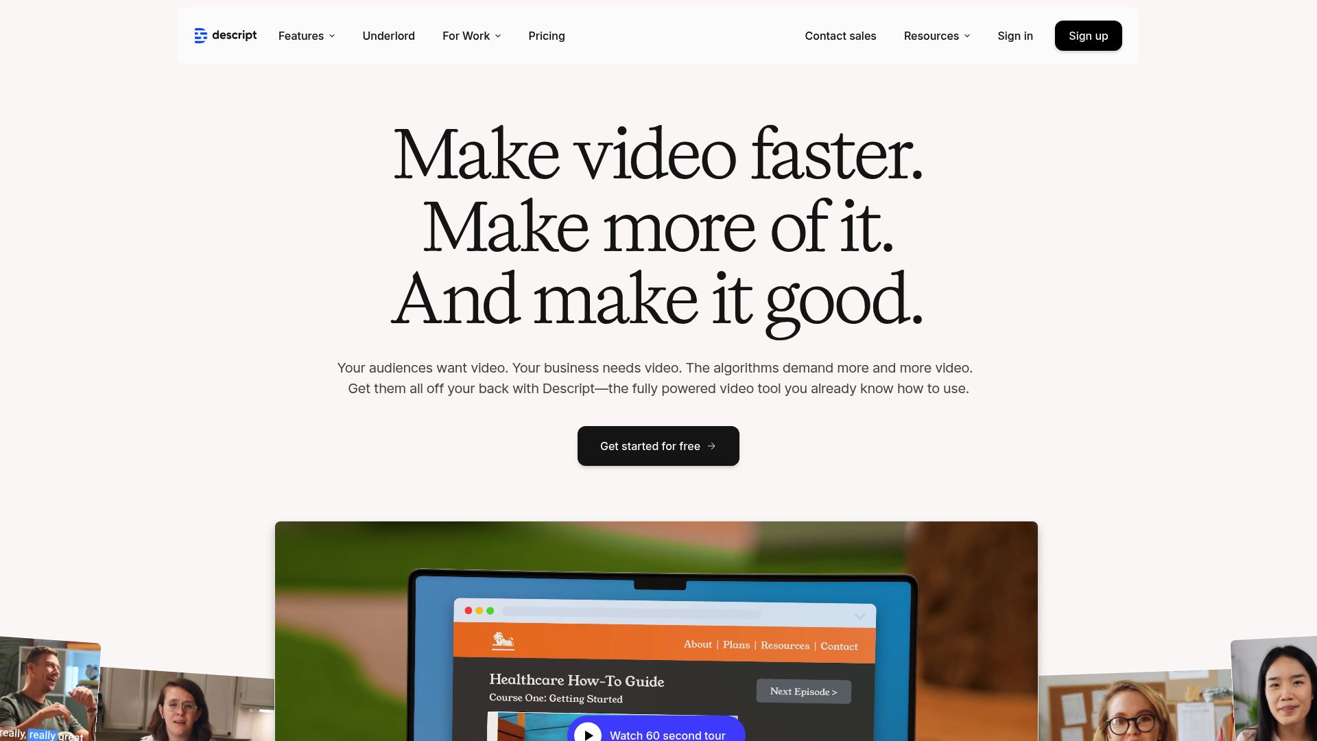 10 Must-Try Content Creation AI Tools for 2025 - Descript