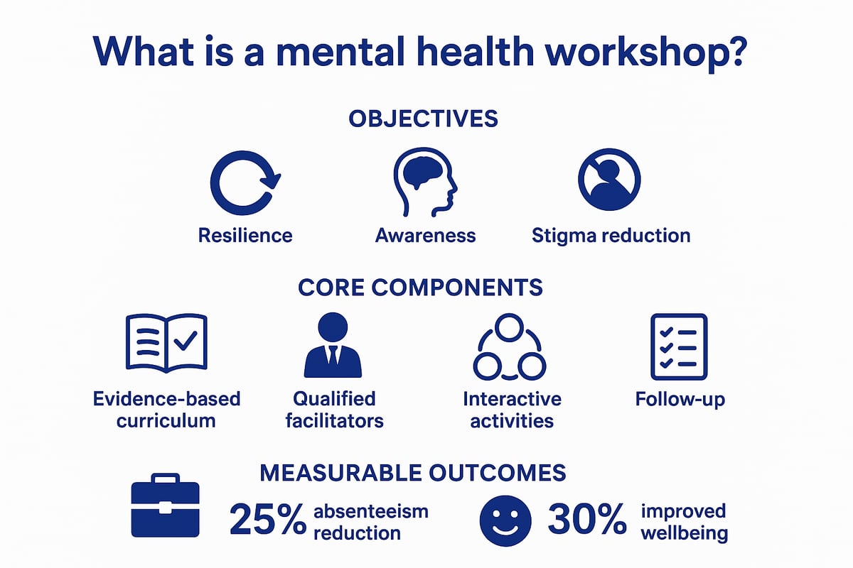 Understanding the Foundations of Mental Health Workshops