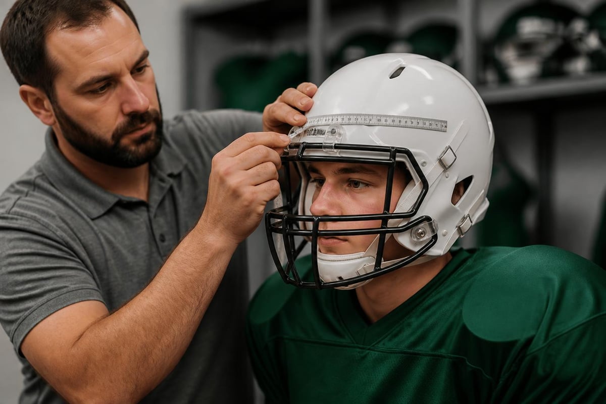 Helmet fitting process