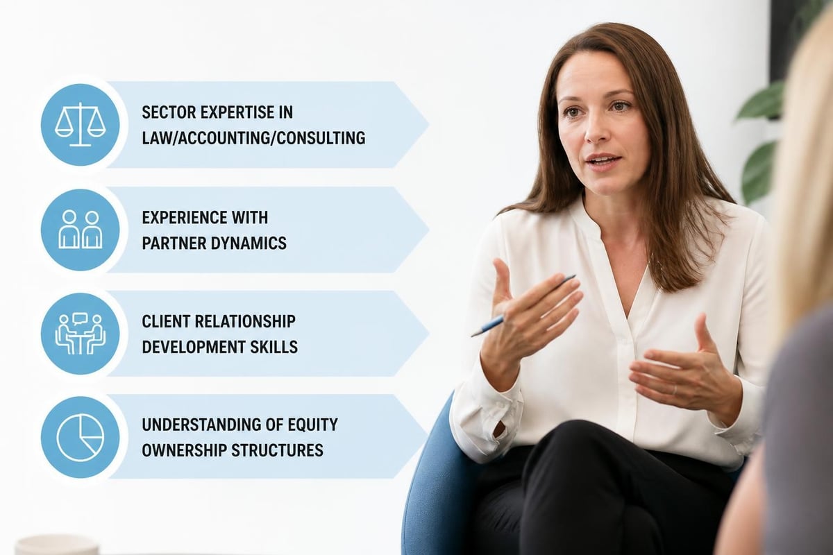 Coach matching criteria for professional services