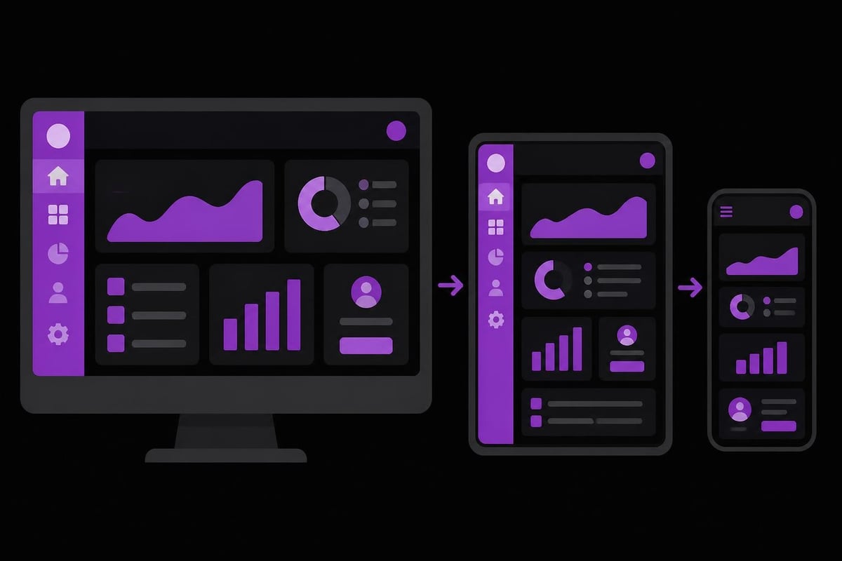 Responsive dashboard layouts