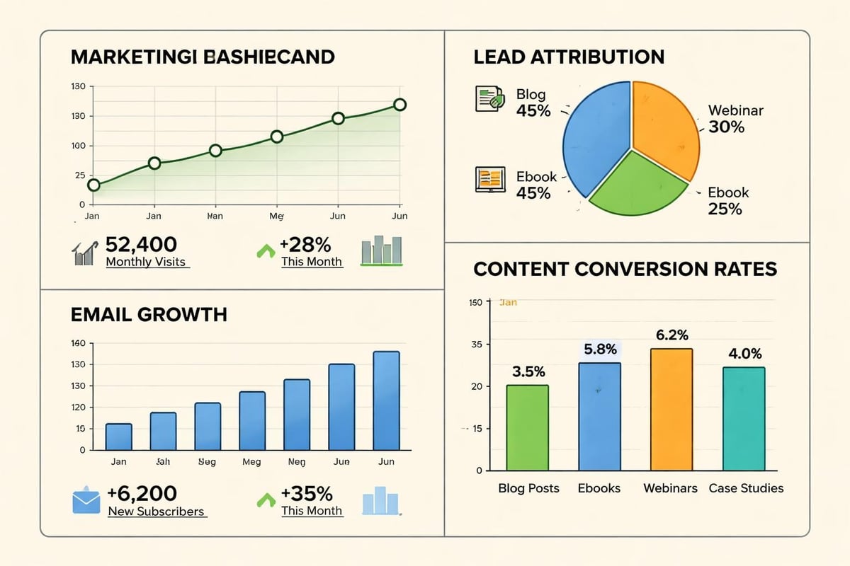 Content performance dashboard