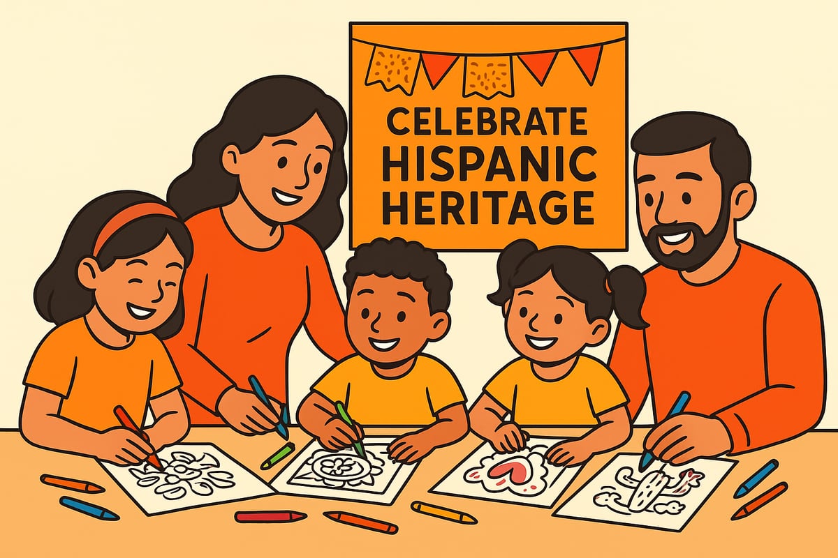 Where to Find and Download Hispanic Heritage Month Coloring Pages