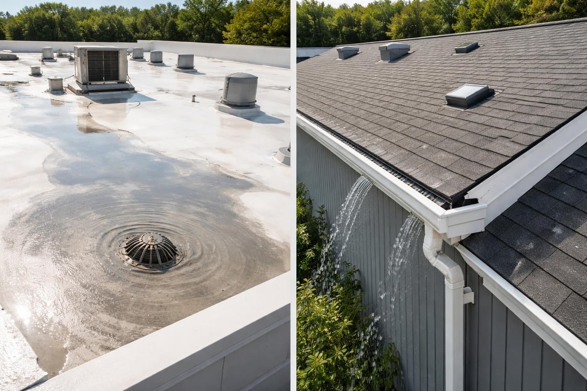 Roof slope comparison