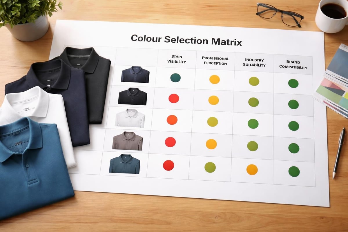 Workwear colour strategy