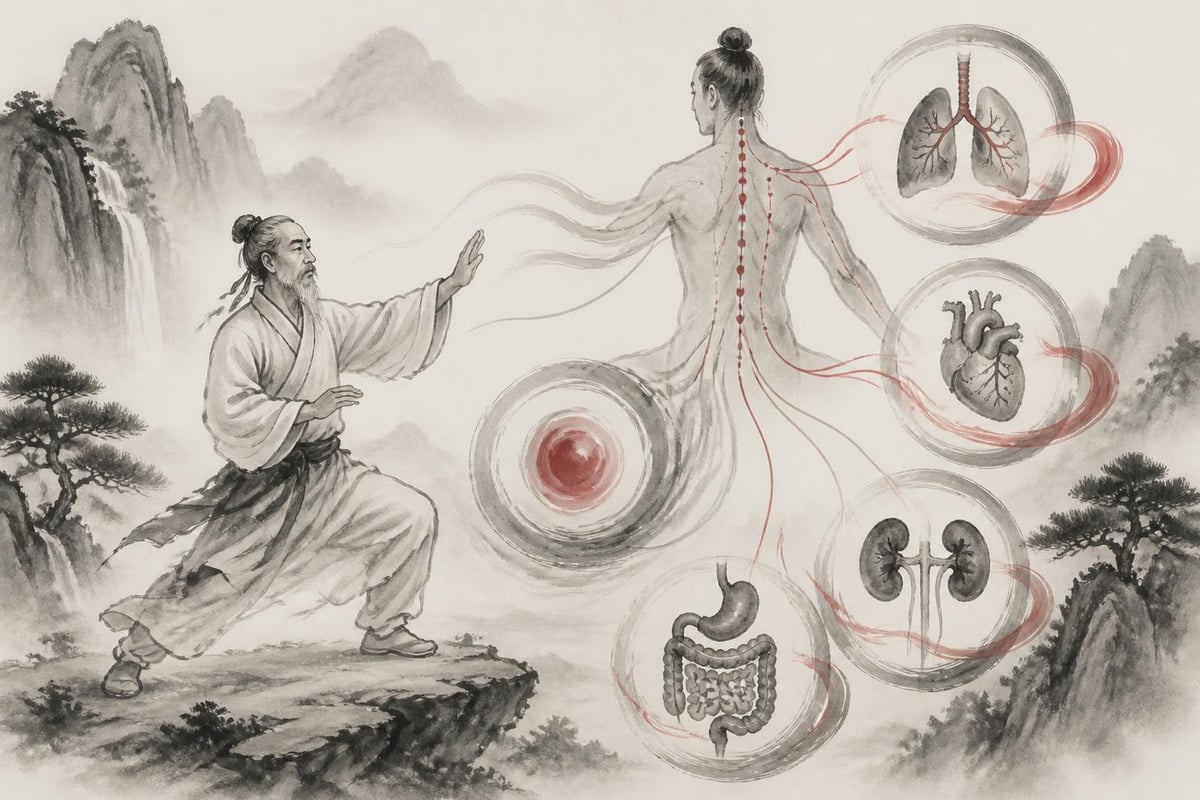 Qi gong energy cultivation