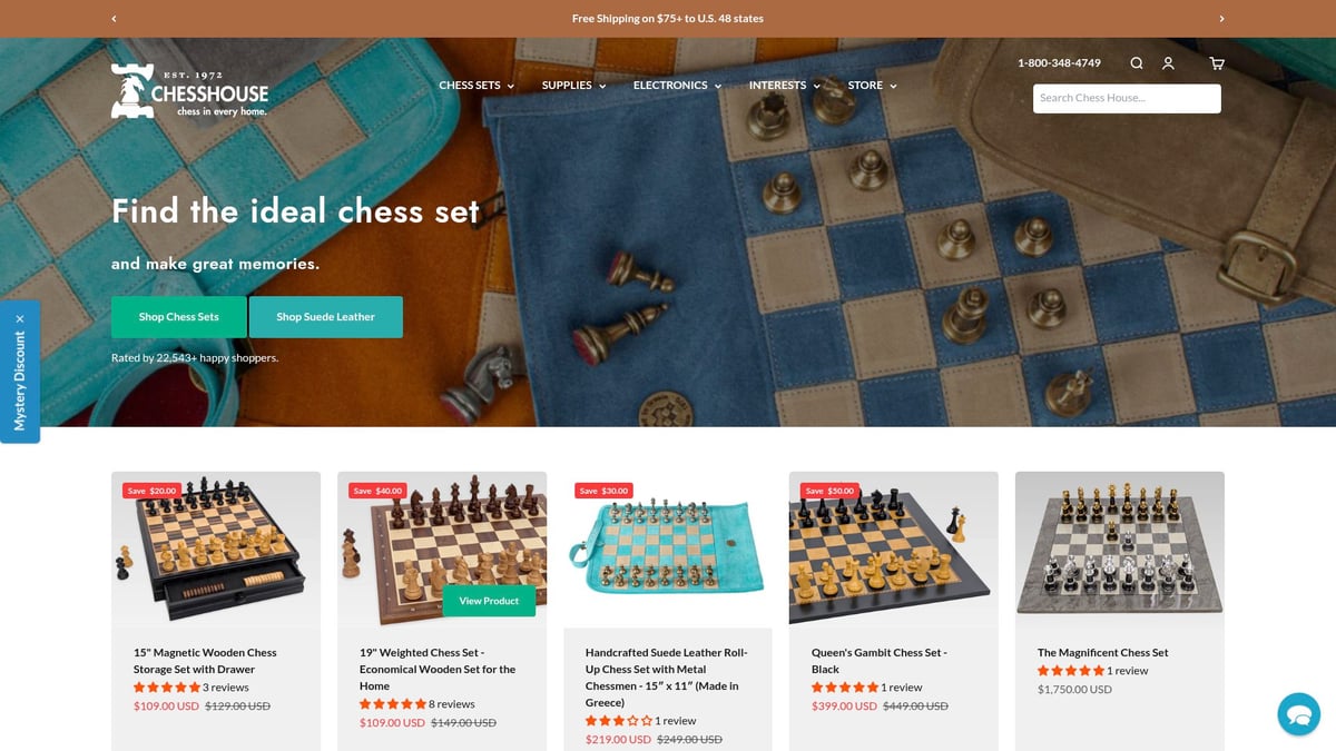 9 Amazing Interesting Chess Sets to Elevate Your Game in 2026 - 8. Chess House Ultimate Tournament Set