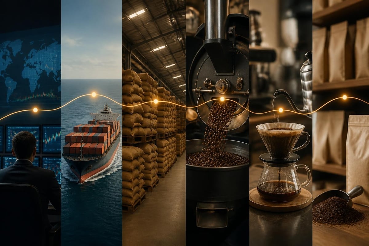Transmission des prix du café