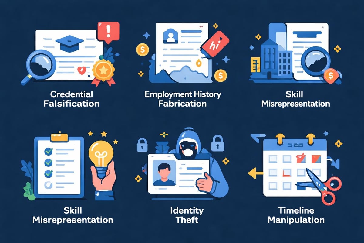 Types of resume fraud