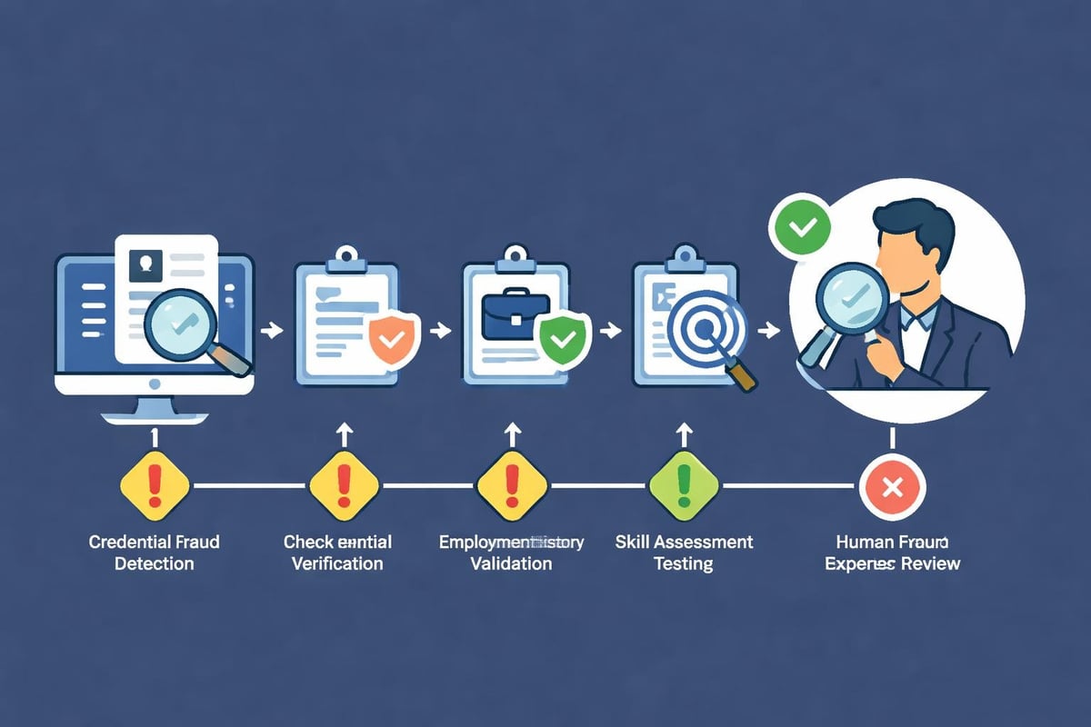Resume verification workflow