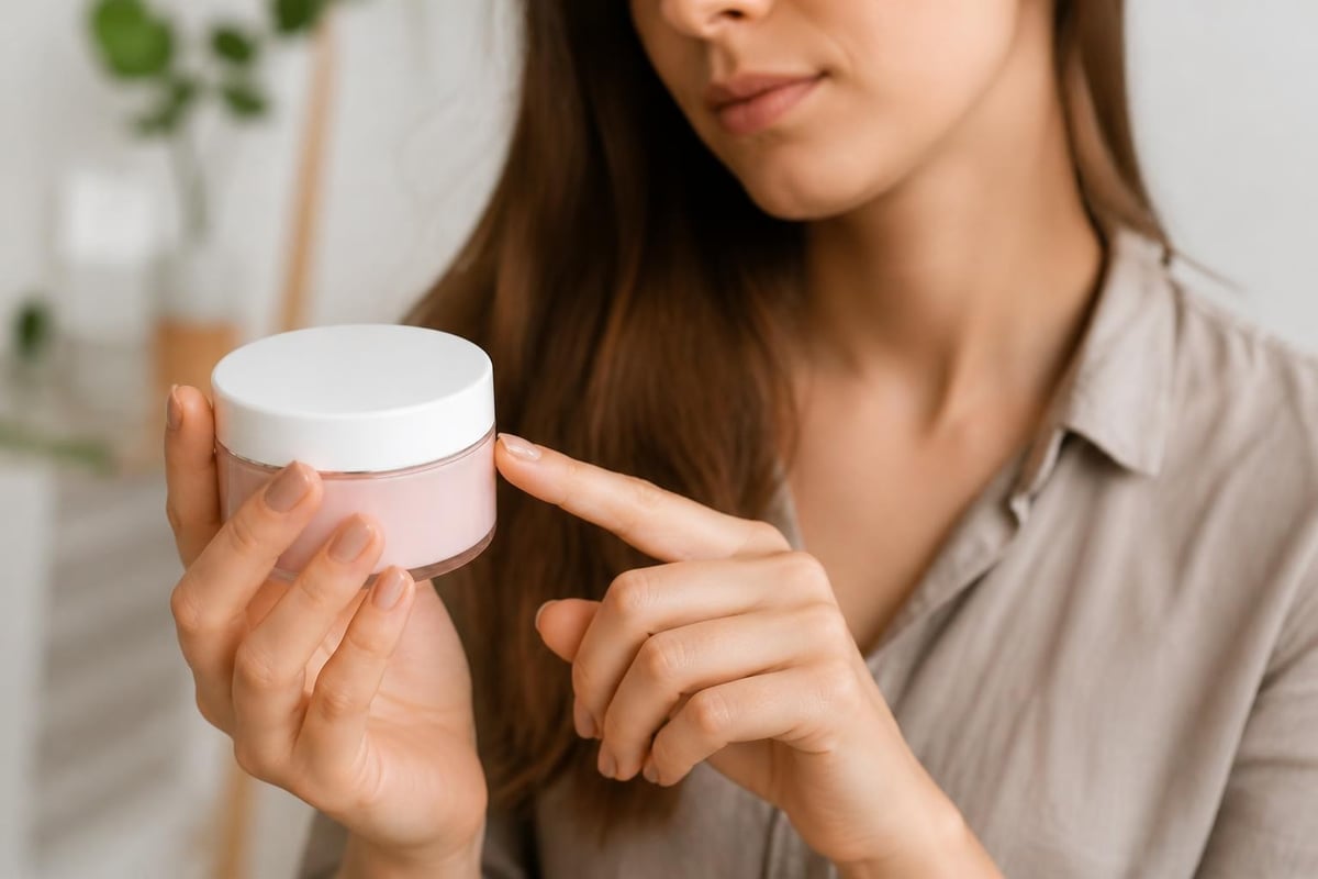 Reading eye cream labels