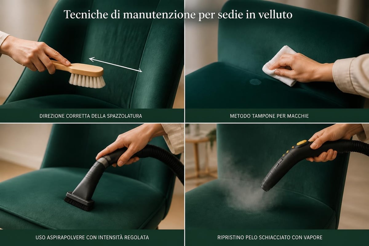 Manutenzione velluto