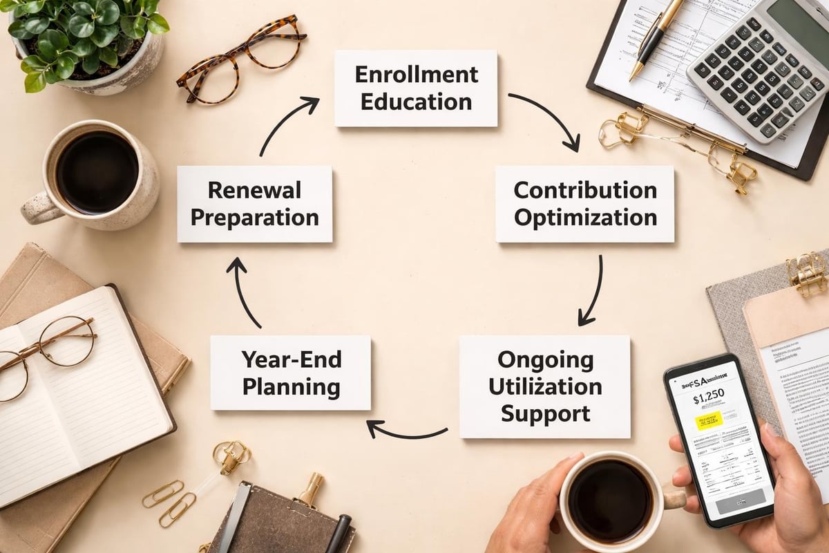 Employee FSA education journey